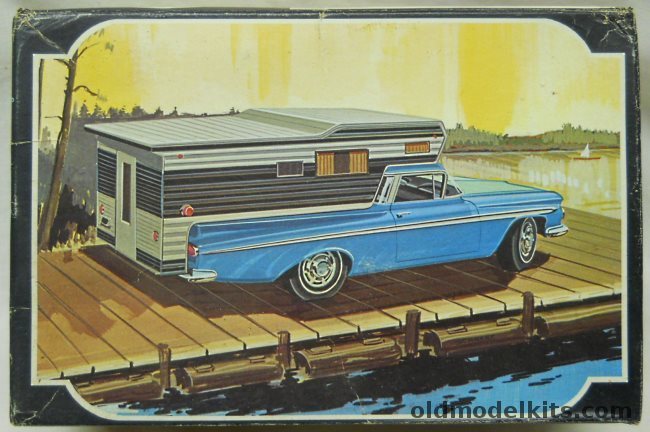 AMT 1/25 1959 Chevrolet El Camino - Stock / Camper / Custom / Drag, 2559 T236-200 plastic model kit